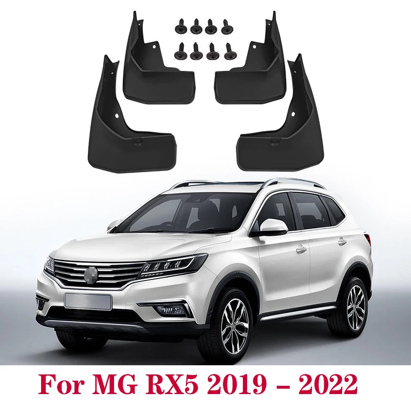

MudFlaps For MG RX5 2019 2020 2021 2022 4Pcs Mud Flap Splash Guard Mudguards Front Rear Fender Auto Styline Car Accessories