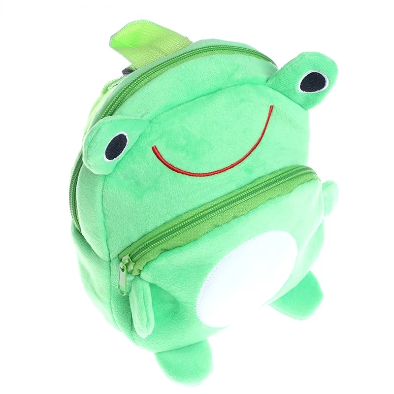 

Mini Cartoon Frog School Bag Baby Backpack Mochila Children's School Bags Kids Plush Backpack for Birthday Christmas Gift