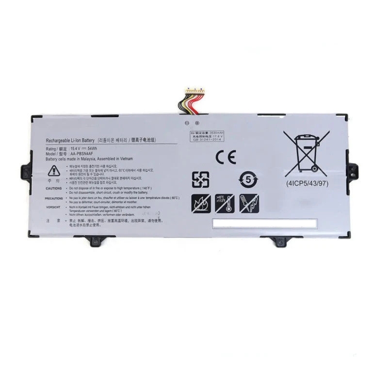 AA-PBSN4AF NP730QCJ NP930SBE 15 4 В 54 Втч Аккумулятор для ноутбука Samsung 54WH 3530MAH 4-CELL BA43-0391A