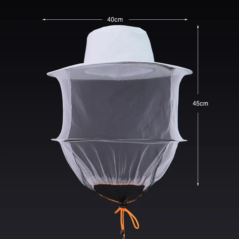 

Белая профессиональная кепка для пчеловодства