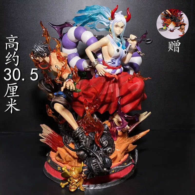 

Фигурка из аниме One Piece Gk Lx-studios фантазия связь Dahe X Ace настольные украшения ручной работы пиратский король подарок для коллекции дома