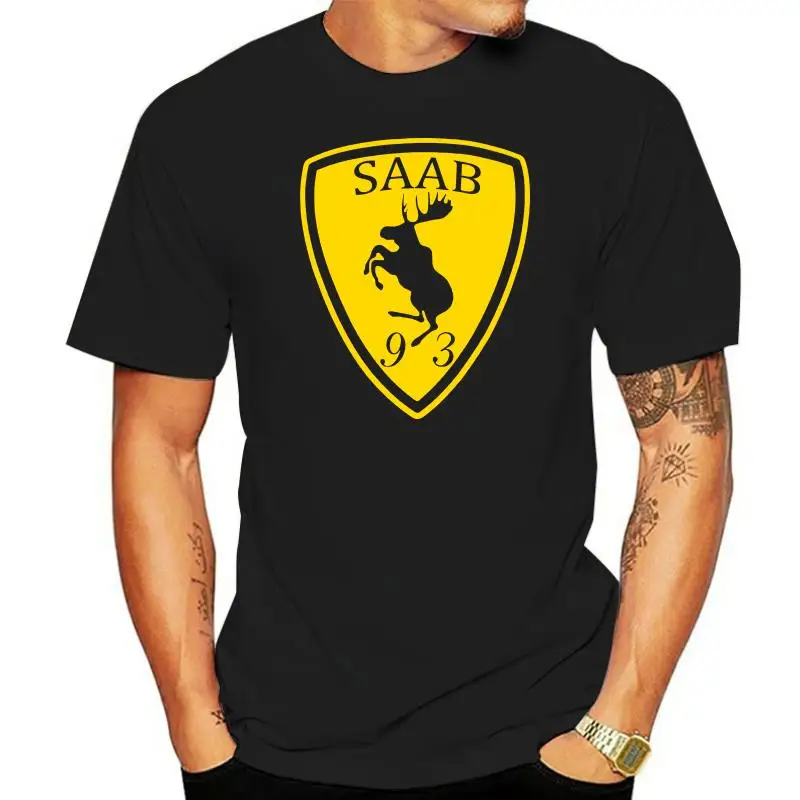 

2022 New Arrivals Men's Casual Saab 9-3 93 Shirt 3D Print Men's 100% Cotton T Shirt High Quality Short Sleeve Tees