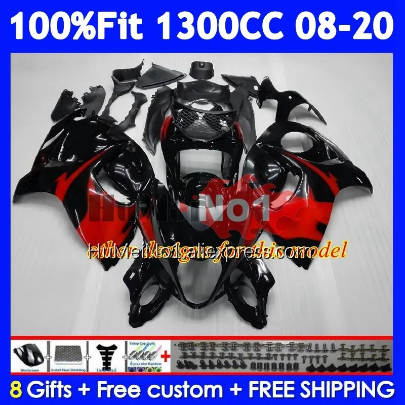 Fairing For SUZUKI Hayabusa GSXR-1300 GSXR 1300 128No.117 GSXR1300 08 09 10 11 12 13 14 2015 2016 2017 Golden blk 2018 2019 2020