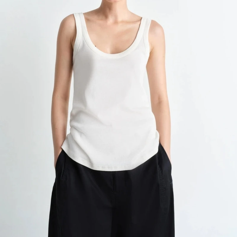 Роскошный брендовый дизайн Lemair повседневная модная женская майка тонкий