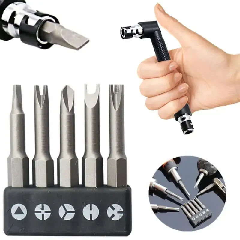 

Три многофункциональных треугольных 5 шт. точек U-образная 50 мм внутренний набор инструментов биты особая форма крестовая отвертка