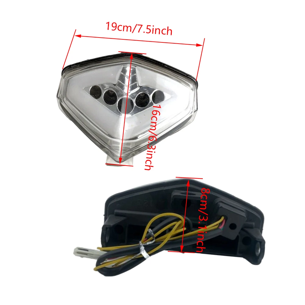 Светодиодный задний фонарь для мотоцикла стоп-сигнал Honda CB600F Hornet CBR600F CB1000R