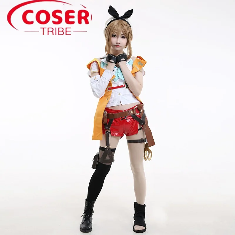 

COSER TRIBE Anime Game Azur Lane Reisalin Halloween Carnival Role CosPlay Costume Complete Set