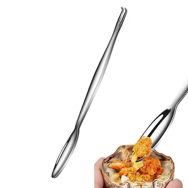 

Аксессуары для морепродуктов, портативные вилки из нержавеющей стали