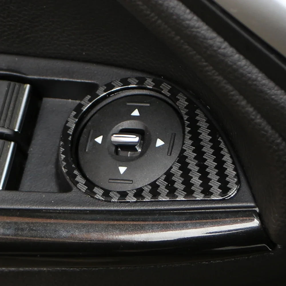 

Автомобильная ручка регулировки зеркала заднего вида, декоративная накладка для Ford Focus 3 MK3 LHD 2012-2018, наклейки, аксессуары