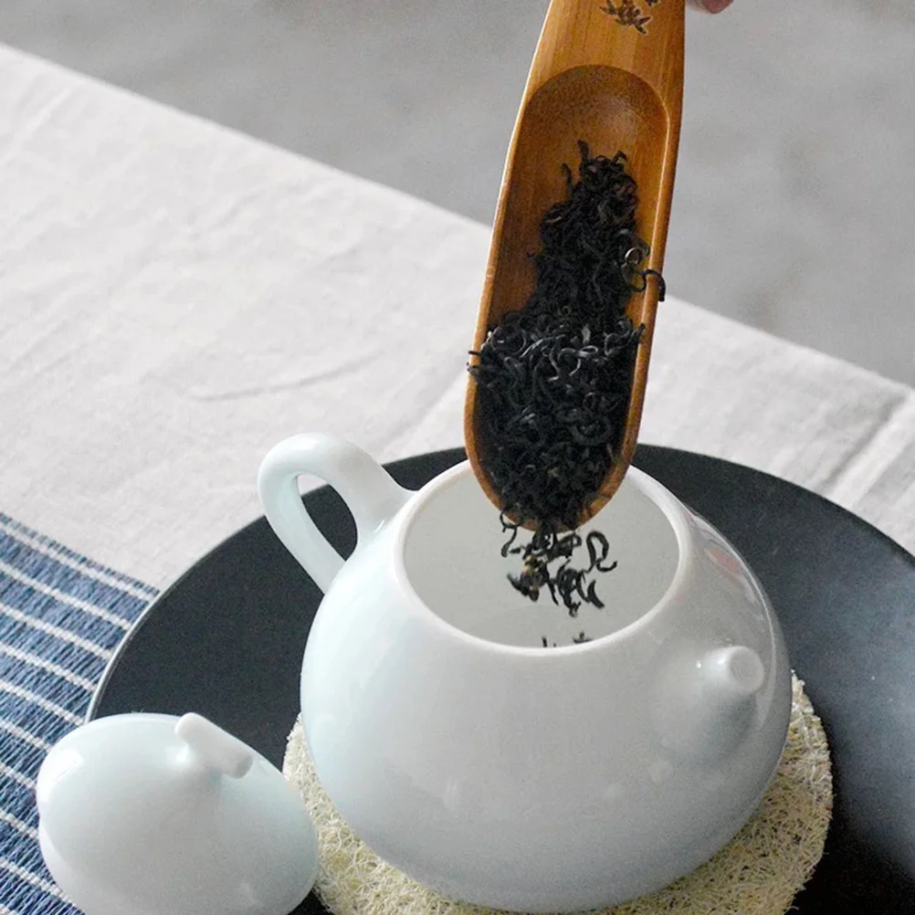 

Small Wooden Spoons Scrubs Bath Accessories Kung Fu Tea Spoon Matcha Spoon Salt Spoon Loose Leaf Tea Scoops