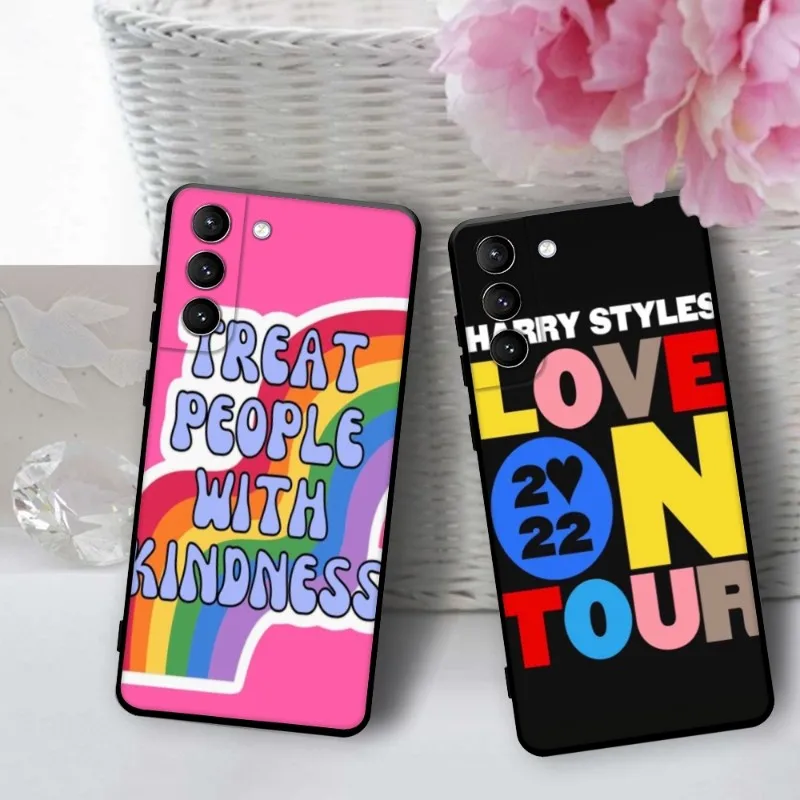 

reat People With Kindness Phone Case For Samsung Galaxy S20 S21 FE S22 S10 Ultra S9 S8 Samsung Note 20 10 Lite Phone Funda