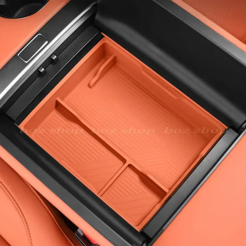 Ящик для хранения в подлокотнике ведущего Ideal LiXiang L6 силиконовые товары украшения