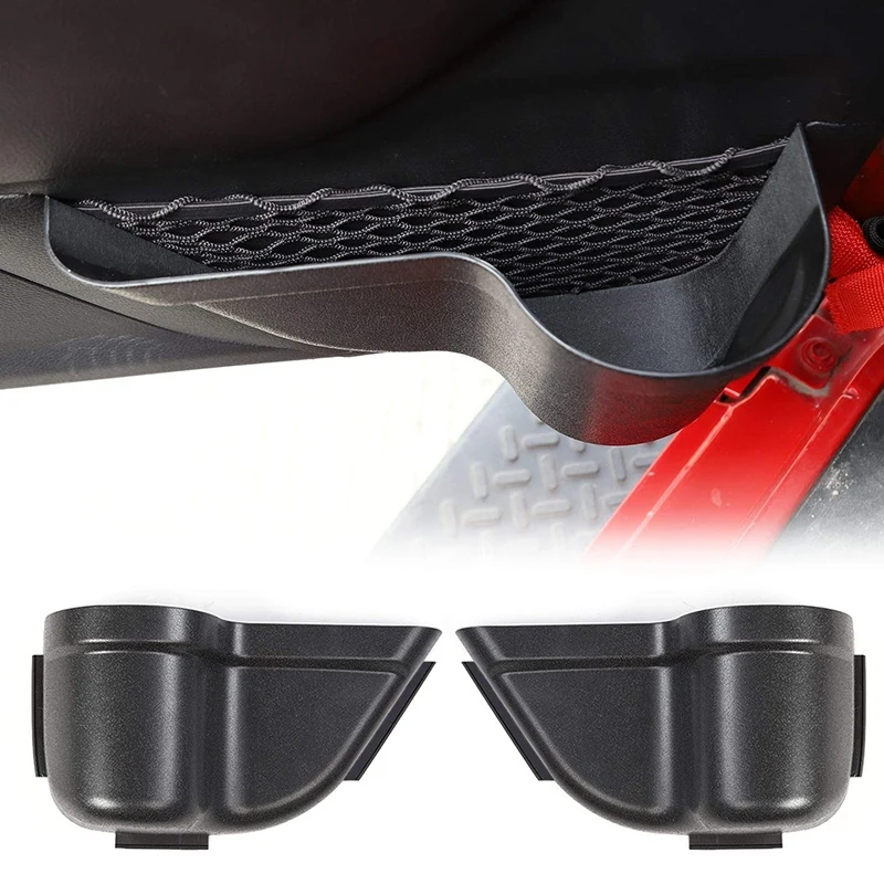 Карманы для передней двери вставки хранения боковой органайзер ящик Jeep Wrangler