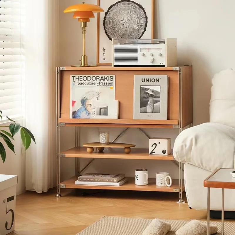 Шкаф-витрина книжная полка Детские книжные шкафы Книжная лестница для магазина