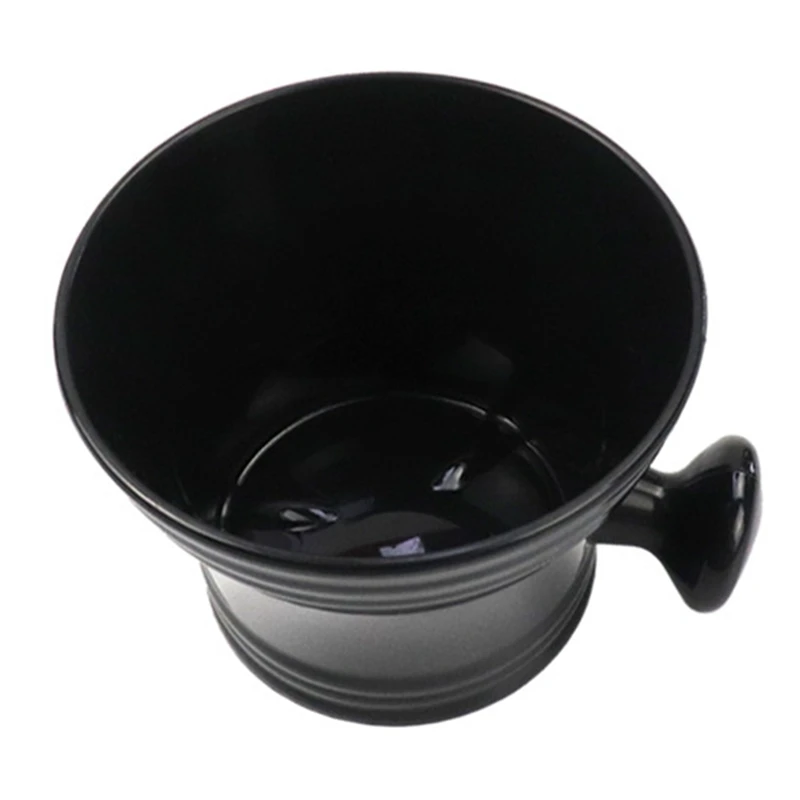 

Beard Soap Bowl Men Shaving Soap Cup Clean Shaving Brush Bowl Handle Soap Mug Bowl Professional For Home Salon Tools
