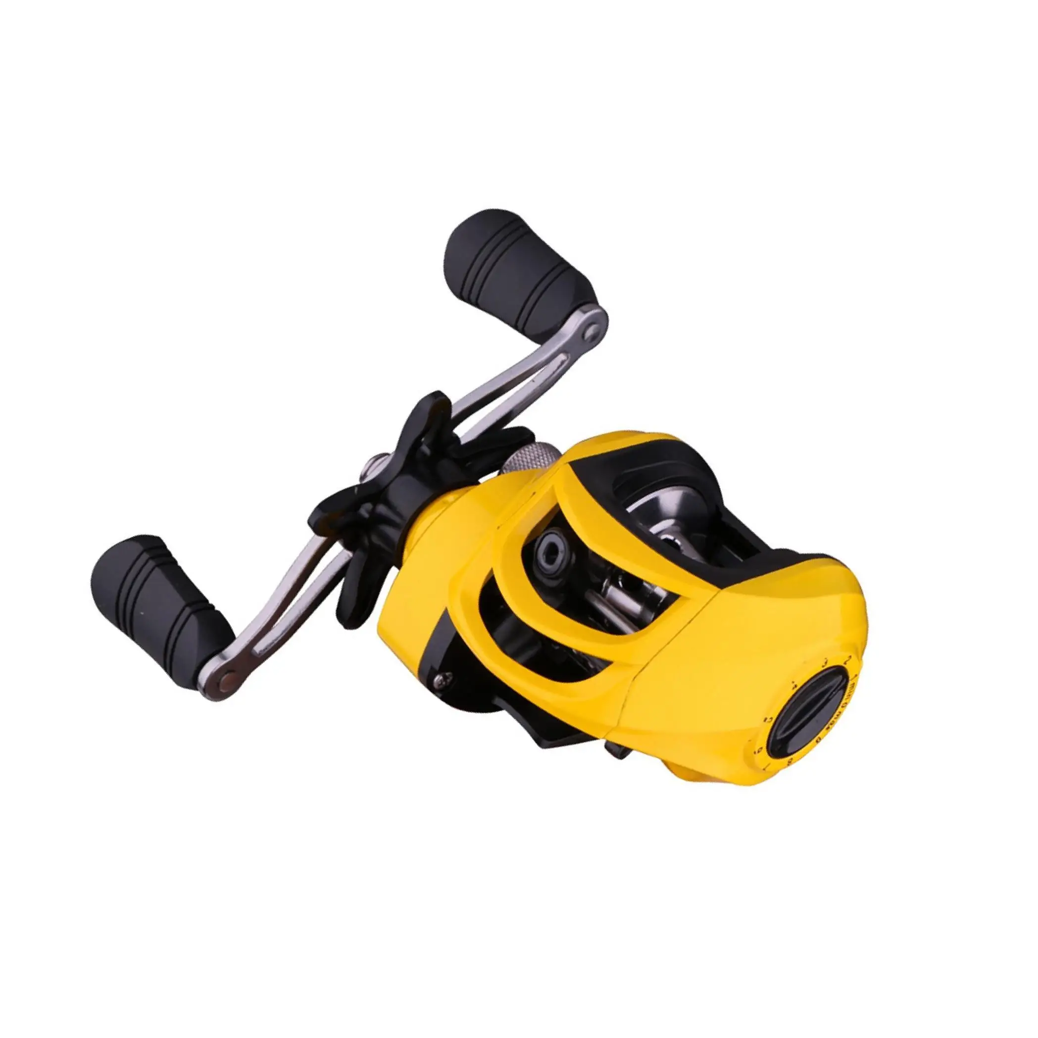 

7.2:1 Baitcasting Reel Sealed Drag System Right Left Hand Fishing Gear Left handed