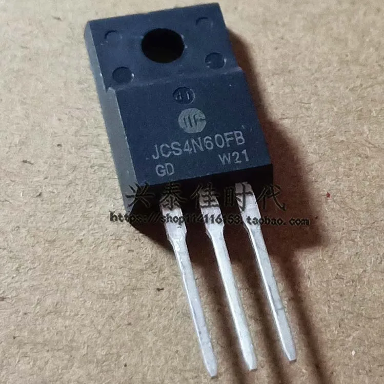 

Оригинальный 6шт./лот JCS4N60FB JCS4N60F 4A600V TO-220F
