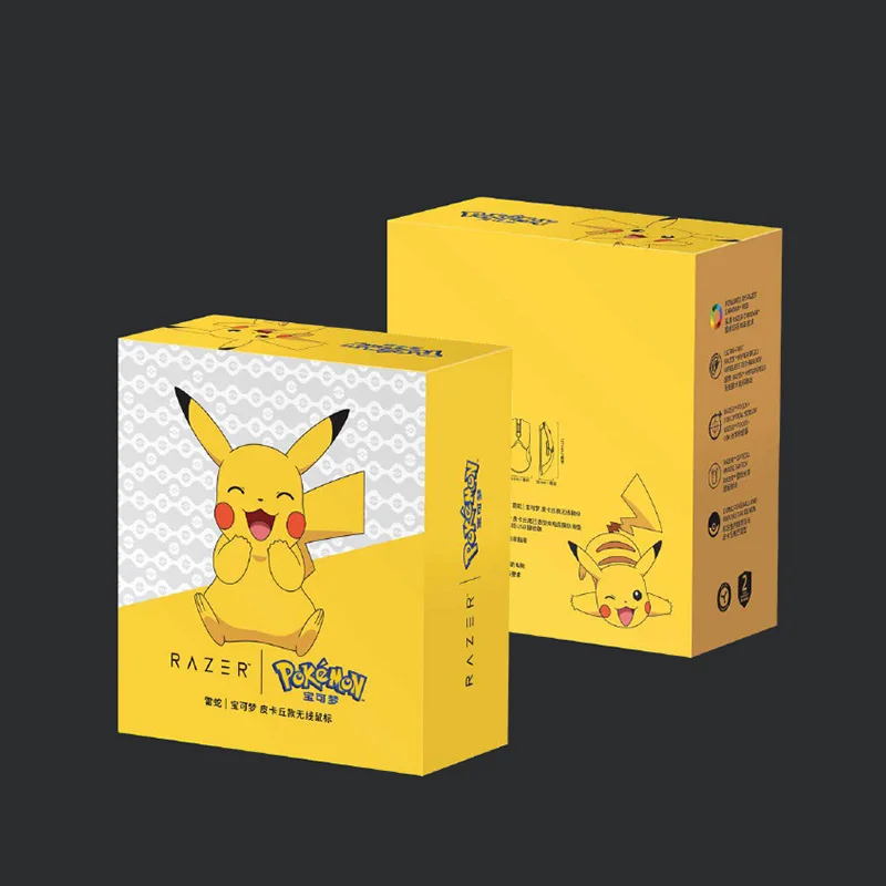 Беспроводная игровая мышь Razer Viper Ultimate Pokemon Pikachu Limited Edition с зарядной док-станцией -