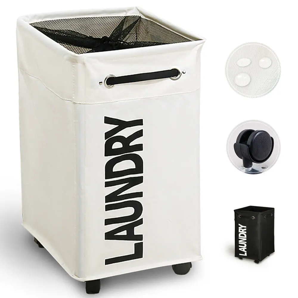 With Wheels Waterproof And Collapsible Laundry Baskets  For 