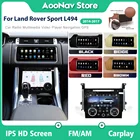 Магнитола на Android для Land Rover Range Sport L494 2014-2018, 12,3 дюйма, кожаный экран, автомобильная звуковая панель, стереоприемник переменного тока