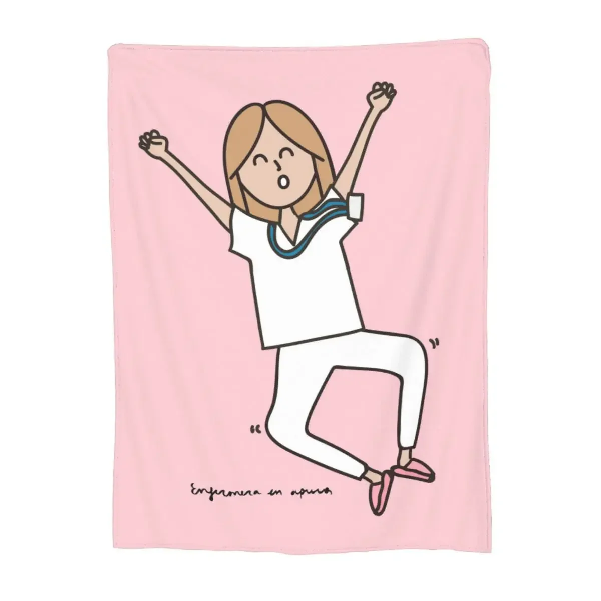 Одеяло для врача или медсестры Фланелевое мягкое одеяло сна в полудни отдыха