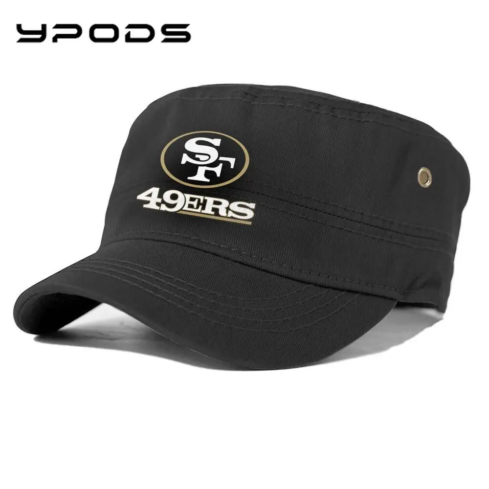 

49ers New 100%cotton Baseball Cap Gorra Negra Snapback Caps Adjustable Flat Hats Caps