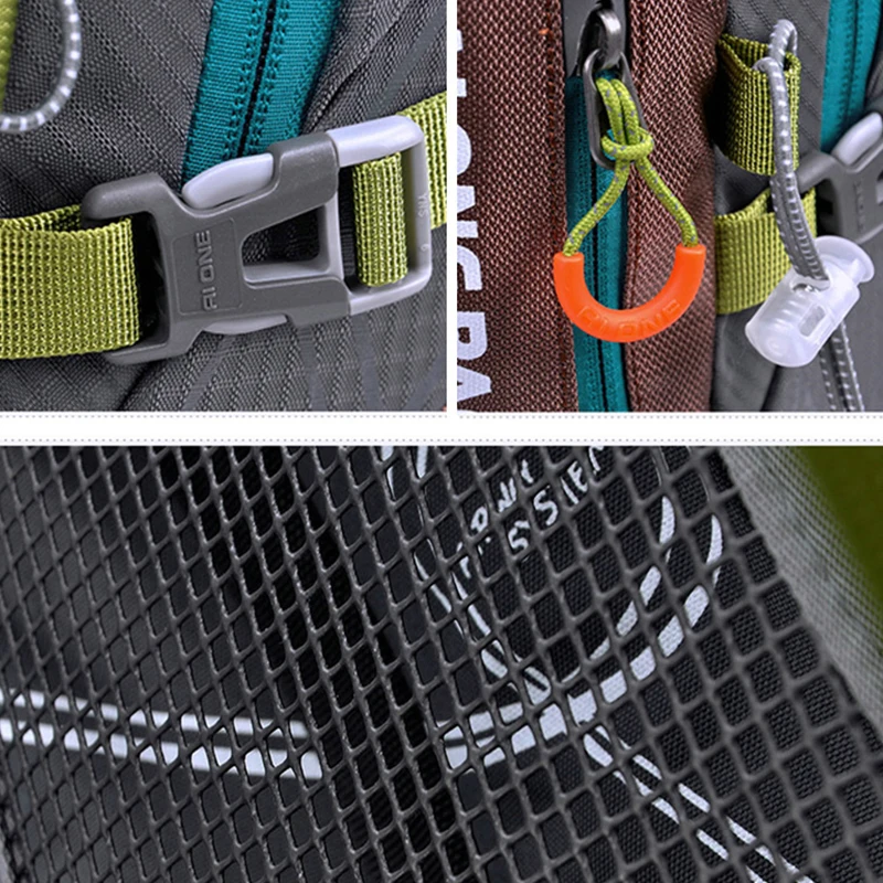 Ультралегкий походный рюкзак 38L с дождевиком дорожный ранец для альпинизма