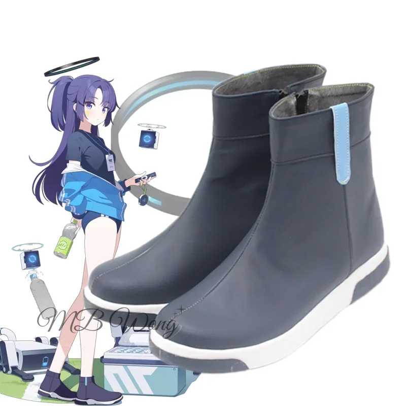 Игра Синий Архив Токи Юка Арис Косплей Обувь Сапоги Ролевые Игры Хэллоуин