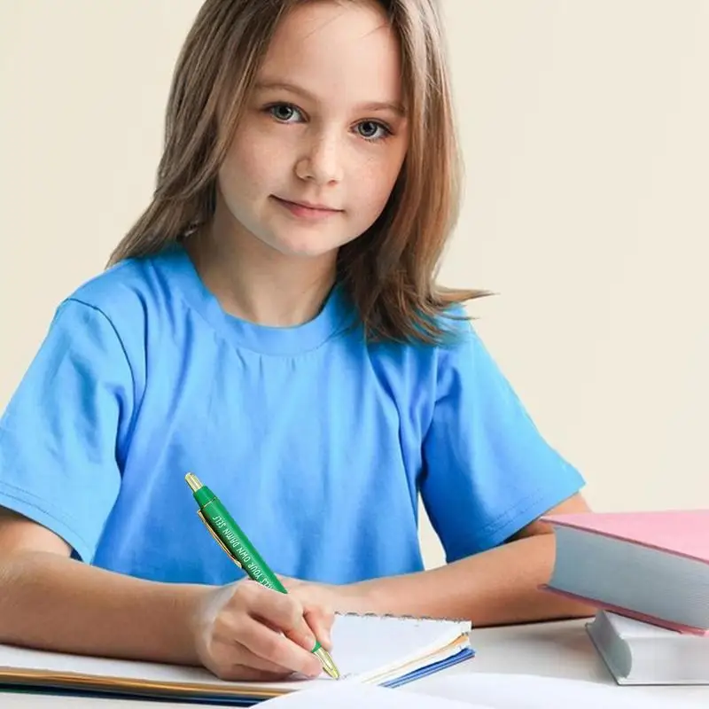 

Ручка с гелевыми чернилами, Рождественская шариковая ручка с рождественской тематикой, выдвижная Женская, средние подарки и офис, 5 шт.