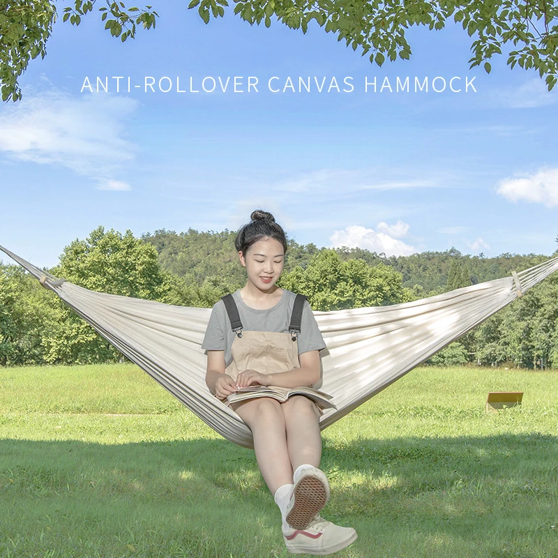 

Hammock Outdoor Swing Hanging Chair Anti-rollover Home Indoor Dormitory Adult Lazy Chair Children Cradle Hanging Chair Portable