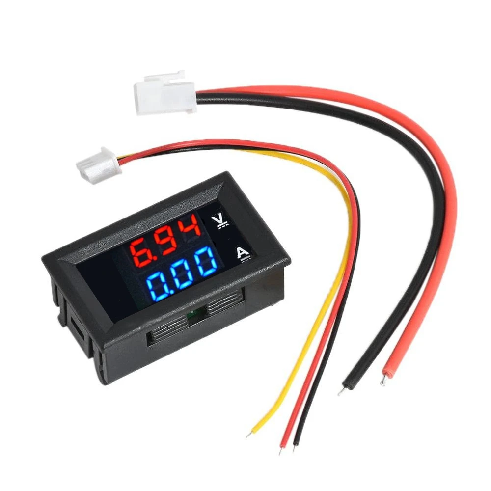 

Цифровой вольтметр амперметр DC0-100V 10A