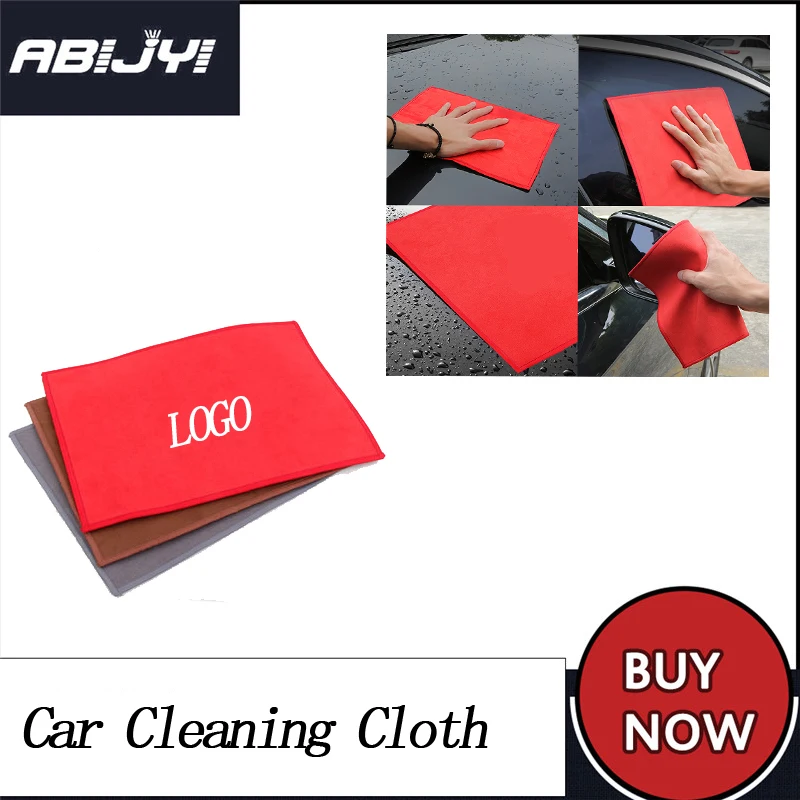 

Тряпка для мытья автомобиля из микрофибры, прочная впитывающая влагу салфетка для мытья дверей и окон для volkswagen golf 4, 6, 7, Bmw e60, f10, f30
