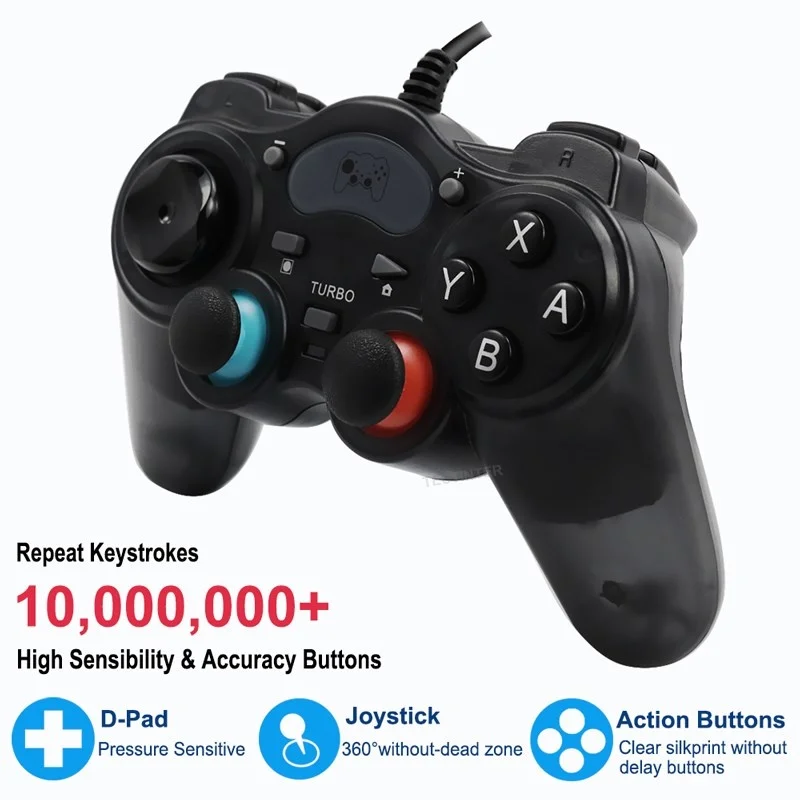 

Wired Game Controllers For Android NS Steam Nes Classic Snes Joystick Time Limited Wholesale 8bitdo Dendy Favourite Hot Gpd Xd
