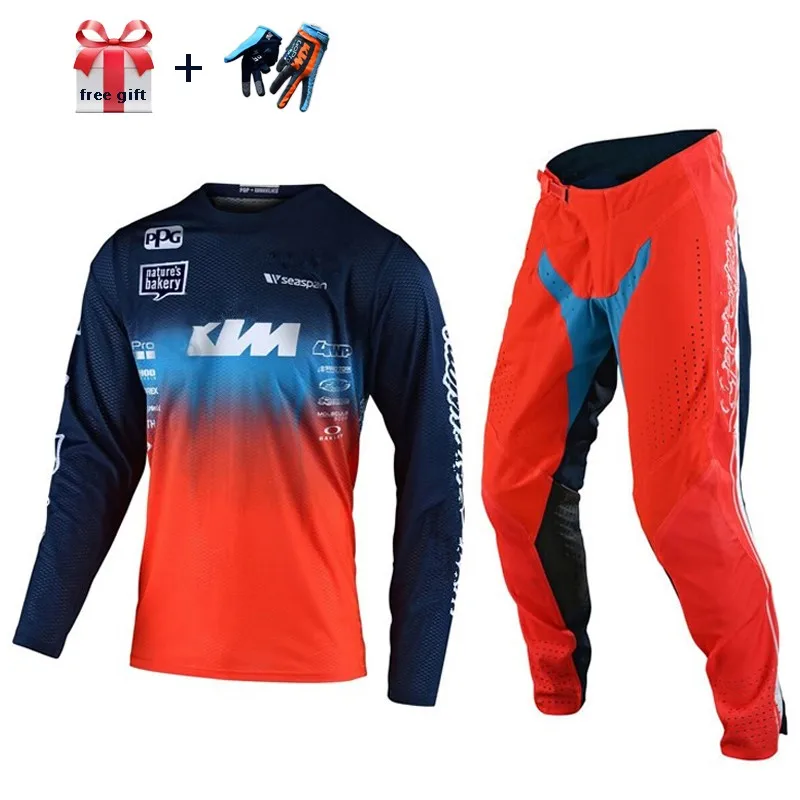 

NEW SE Pro Air Boldor MX For ktm Motocross Gear Set Dirt Bike MTB ATV Off Road Motorcycle Racing Jersey Pants and gloves