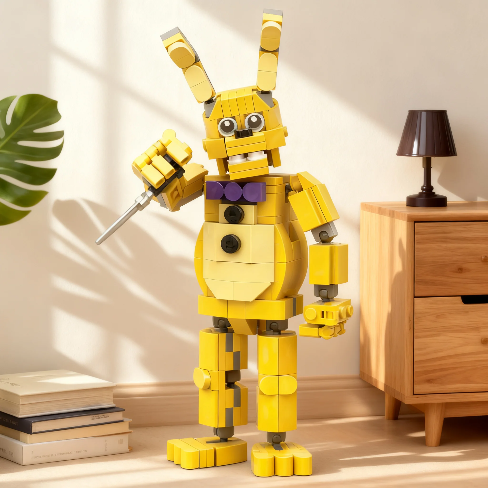 Набор строительных блоков MOC Spring Bonnie, 274 детали, модель для сборки, архитектурная игрушка, рождественский подарок, развивающая игрушка для детей, творческий подарок на день рождения, DIY (art.: 3920dc91484ea) - 3920dc91484ea