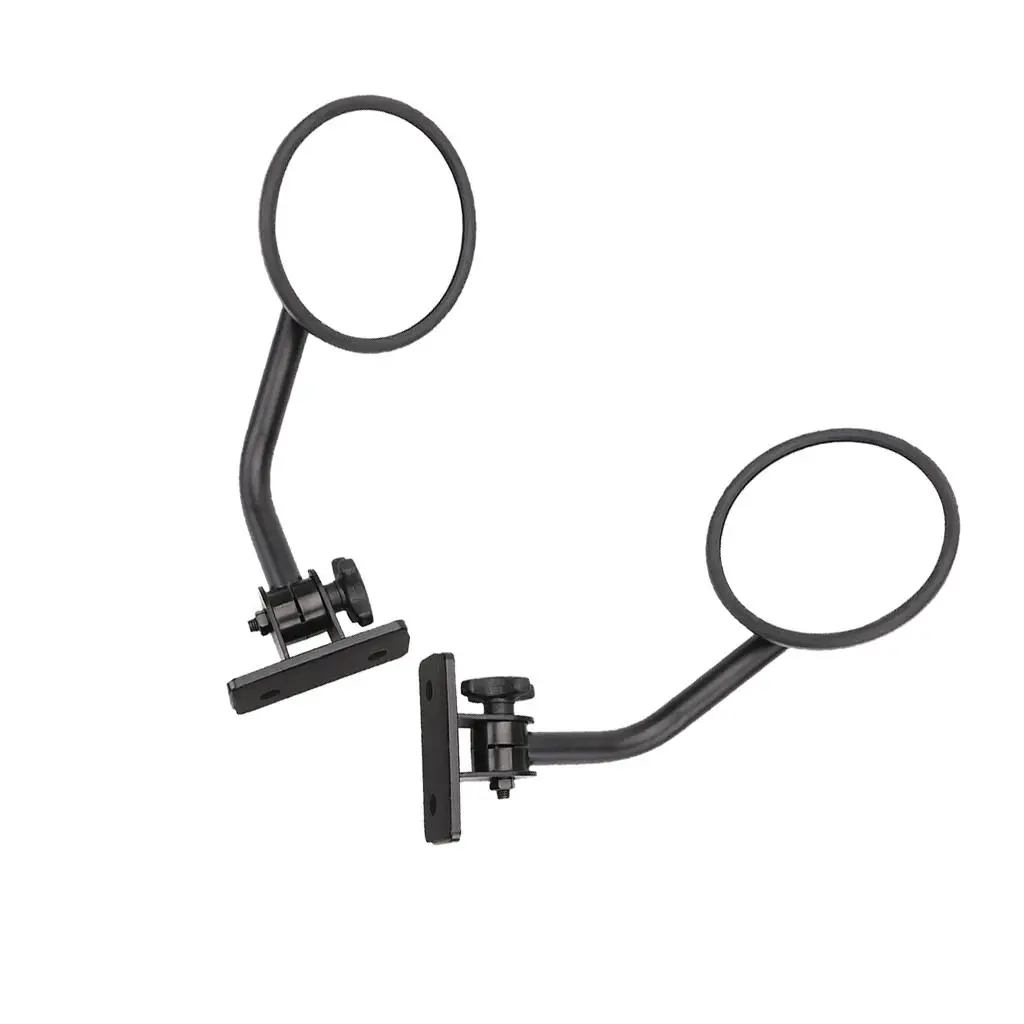 

Auto Parts- Outside Rear View Mirror Assembly - Right /Left - Round Head - Manual Control 1997-2017 Wrangler