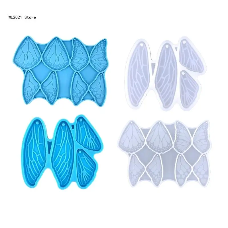 

Earrings Silicone Mold Butterfly-Wings Resin Mold for Pendant Jewelry Making