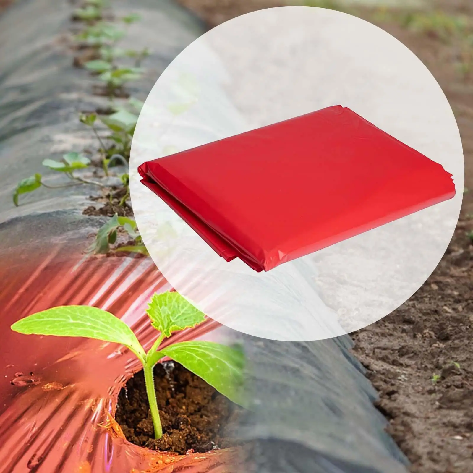 Пленка для выращивания Красного мульча защитное покрытие сельскохозяйственных
