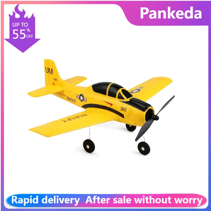 

A210 RC Plane 4CH 2.4Ghz 6G/3D Mode Stunt Aircraft 6-Axis Gyroscope Airplane Outdoor Toys Gift for Boys airplanes glider toy