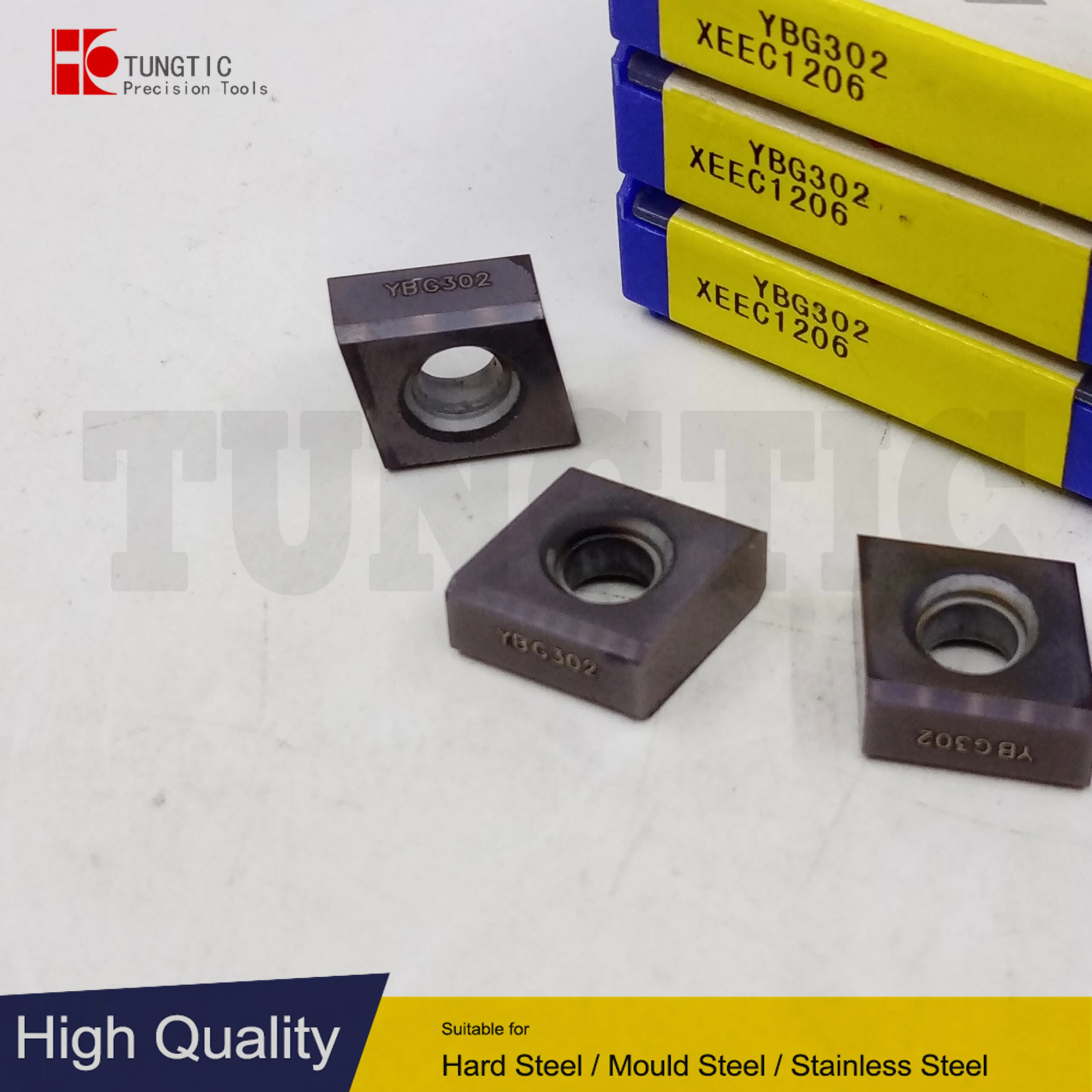 

TUNGTIC XEEC 1206 XEEC1206 твердосплавные фрезерные Вставки для чугуна