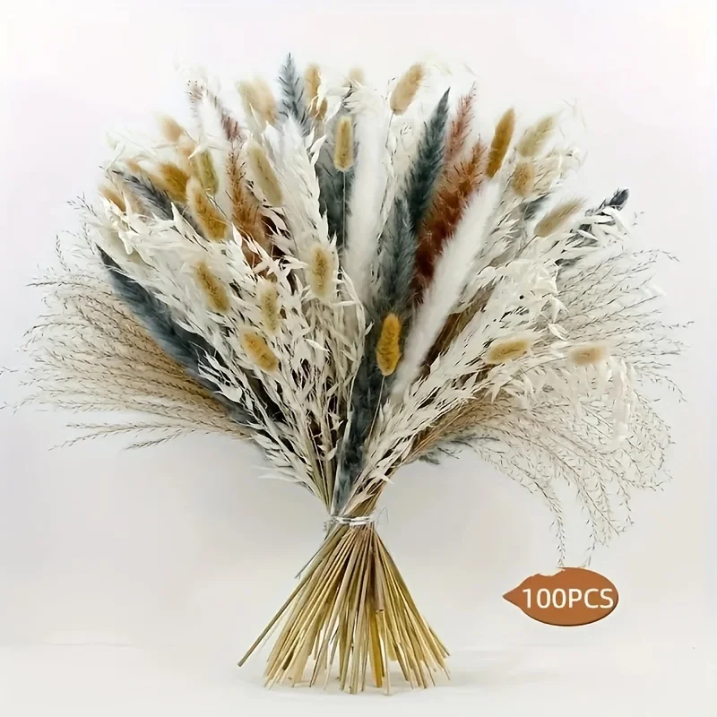

Букет сушеной пампасной травы