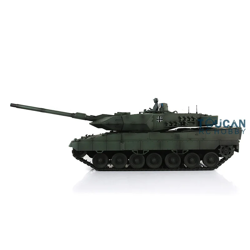 1/16 HENG LONG 7 0 Leopard2A6 Радиоуправляемый Танк 3889 360 револьверный фотоэлемент автомобиля