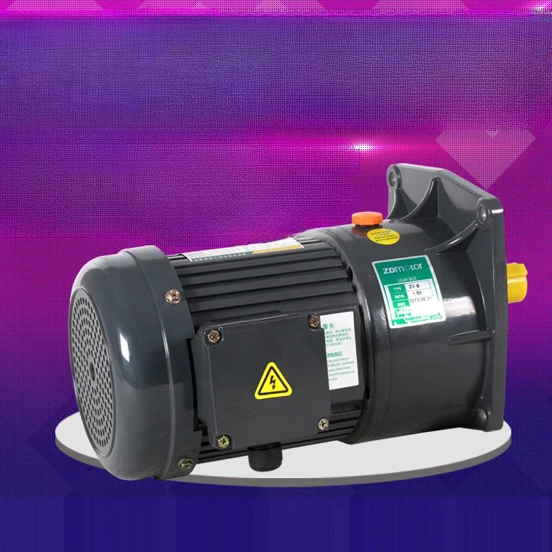 

400W horizontal ZH400-60-S-G1-LD gear reduction motor Three-phase 220V380V frequency conversion motor