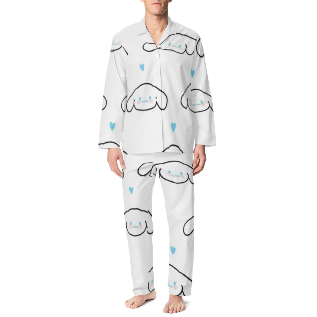 Белая пижама Sanrio отборные узоры Minso милый стиль