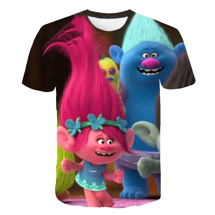 

children's T-shirt Game cartoon anime kids 3D prin summer round neck short sleeve boys and girls casual sportswear 4-14 years