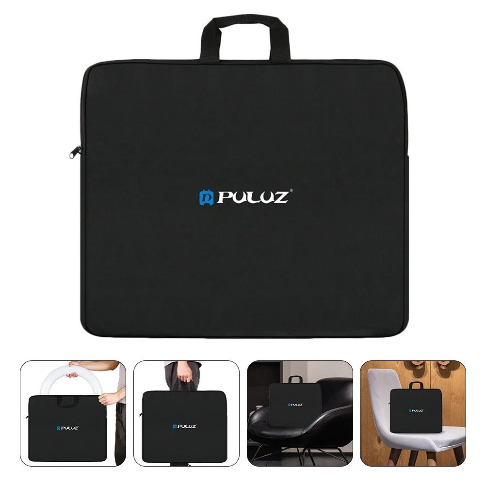 

Storage Bag Ring Light Pouch Selfie Canvas Case Accessories Fill Protective Fabric