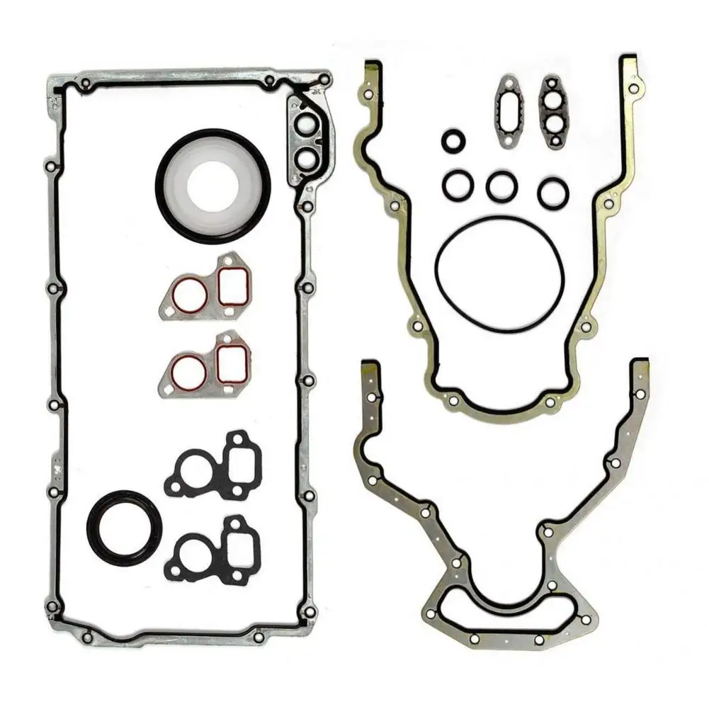 

1 Set Quality Strong Wearproof Tear Resistant Metal Cylinder Gasket Engine Cylinder Gasket Metal Cylinder Gasket