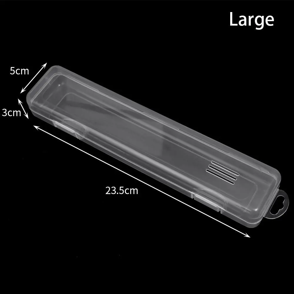 

Прозрачная пластиковая коробка для хранения кистей