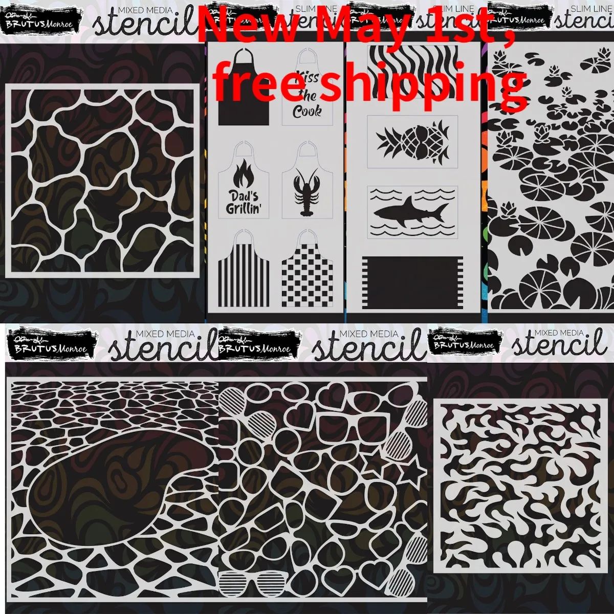 

Stone Shark Lotus Leaf Sunglasses 2023 New Handicraft Stencil For Scrapbooking Album Decoration Craft For Paper Photo Diy