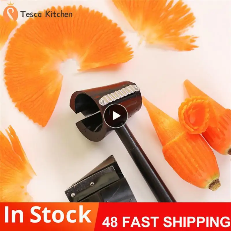 

Roll Into A Flower Spiral Cutter Easy To Operate Reusable Vegetable Cutter Durable Grater Kitchen Bar Supplies Spiral Peeler